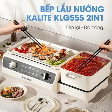 Bếp Lẩu Nướng Đa Năng Kalite KLG555 1