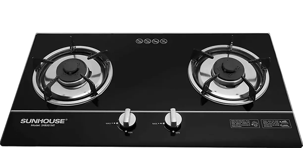 Bếp gas âm đôi Sunhouse SHB501MT
