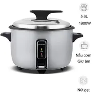 Nồi Cơm Công Nghiệp Paveden PRC-619GR 5.6 Lít