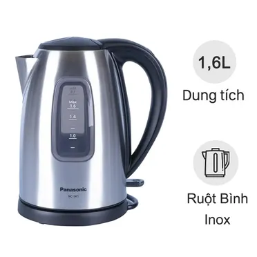 Bình đun siêu tốc 1.6 lít Panasonic NC-SK1BRA
