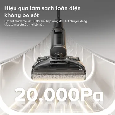 Máy Hút Bụi Lau Nhà Cầm Tay Roborock F25 ACE Combo 18