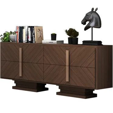 Tủ Trang Trí Alpi CP2203E-V36F/SS21 Nâu Gỗ