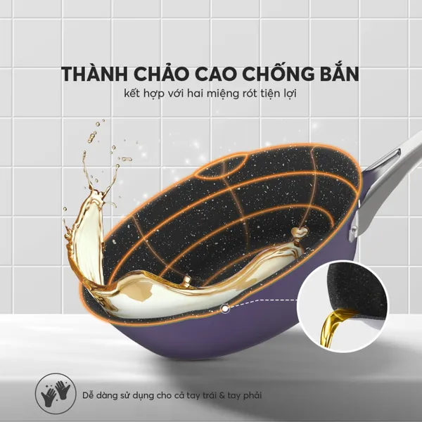 Chảo Chống Dính Full Induction Elmich EL-8188VA Size 28cm