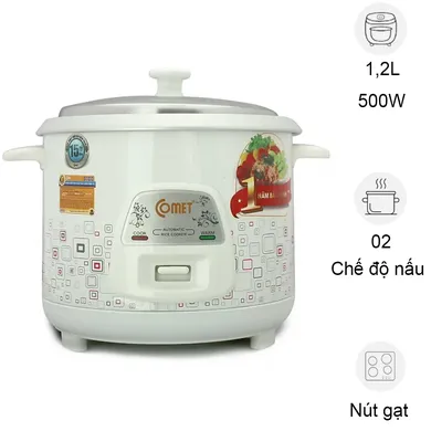 Nồi Cơm Điện Comet CM8009 1.2 Lít