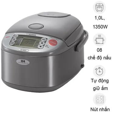 Nồi Cơm Điện Zojirushi NP-HBQ10 1.0 Lít - Xuất Xứ Nhật Bản