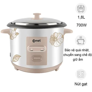 Nồi Cơm Điện Comet CM8035 1.8 Lít