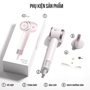 Máy Sấy Tóc Tốc Độ Cao Coclear CH7699 1600W 8