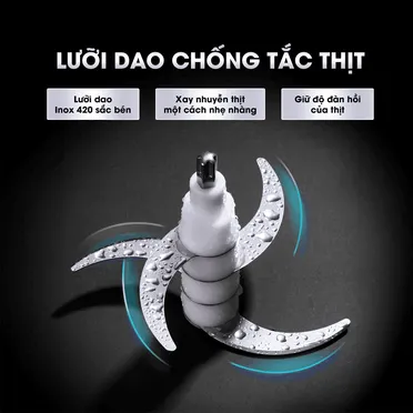 Máy Xay Thịt Kalite KM355 2 Lít 4
