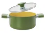 Bộ Nồi Chống Dính Ceramic Elmich Olive Classic EL5229OV03 Size 18, 20, 24cm