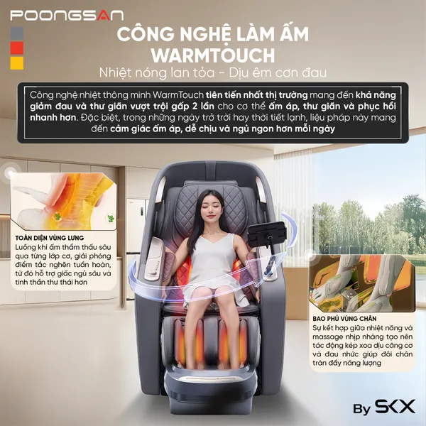 Ghế Massage Poongsan MCP-306