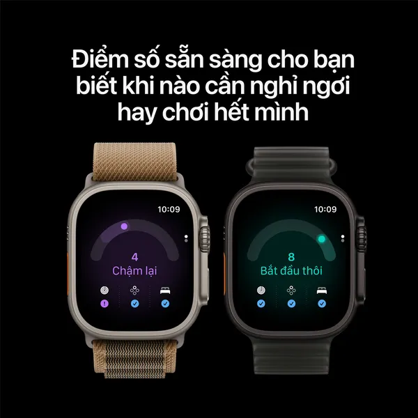 Apple Watch Ultra 4 GPS + Cellular 49mm Viền Titanium Dây Ocean
