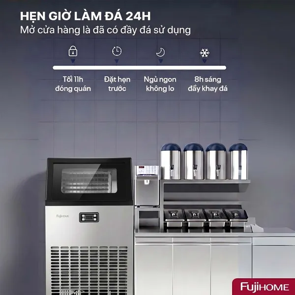 Máy Làm Đá Fujihome IM120