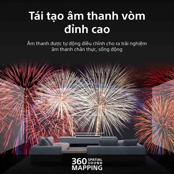 Google Tivi Mini LED (QLED) Sony 4K 75 Inch BRAVIA 9 K-75XR90