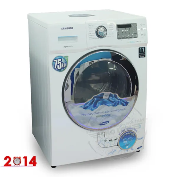 Máy Giặt/Sấy Samsung 7.5/5 Kg WD752U4BKWQ/SV 