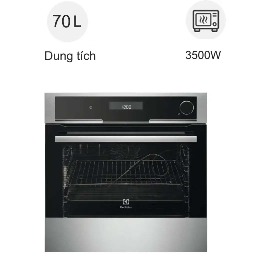 L&ograve; nướng &acirc;m tủ EOB8857AAX 70 l&iacute;t