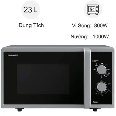 Lò vi sóng Sharp R-G322VN-S 23 lít