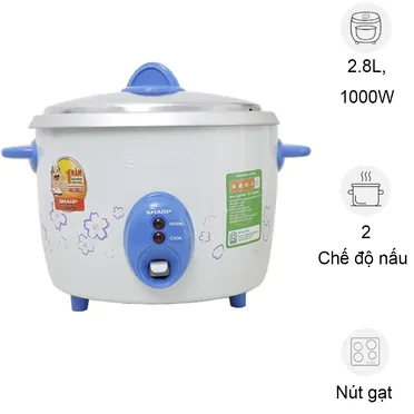 Nồi Cơm Điện Sharp KSH-D28V 2.8 Lít