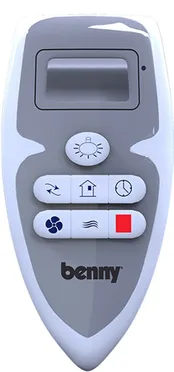 Quạt trần BENNY BFC52LUXW, màu cà phê 4
