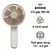 Quạt Cầm Tay Mini Magic A-011 Màu Trắng 1