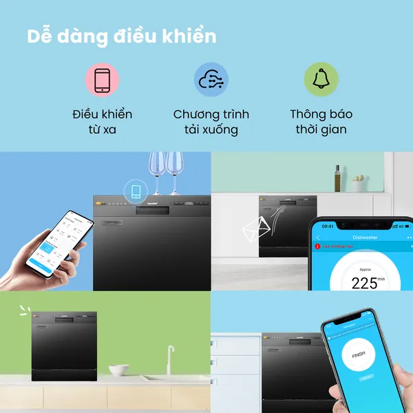 Máy Rửa Chén Comfee CDW-10F60TB