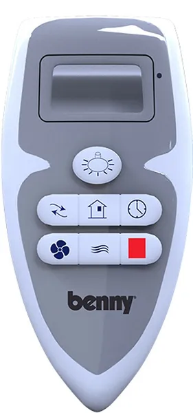 Quạt trần BENNY BFC52LUXW, màu cà phê