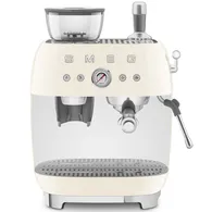 Máy Pha Cà Phê Tích Hợp Xay Smeg EGF03CREU Màu Kem