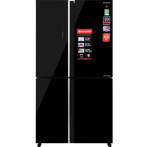 Tủ Lạnh Sharp Inverter 520 Lít SJ-FXP600VG-BK