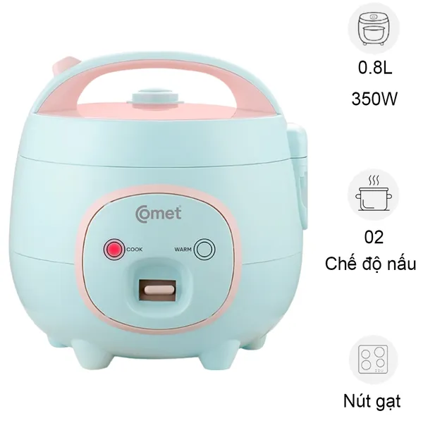Nồi Cơm Điện Comet CM8006 0.8 Lít