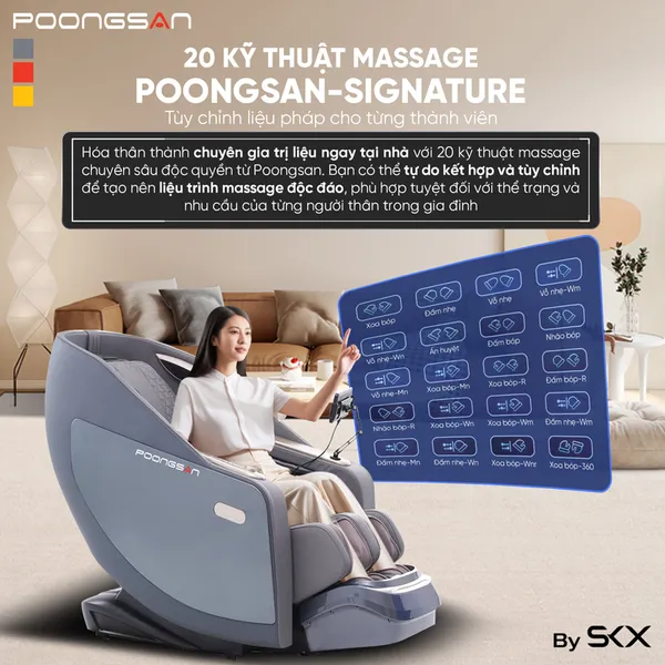 Ghế Massage Poongsan MCP-306
