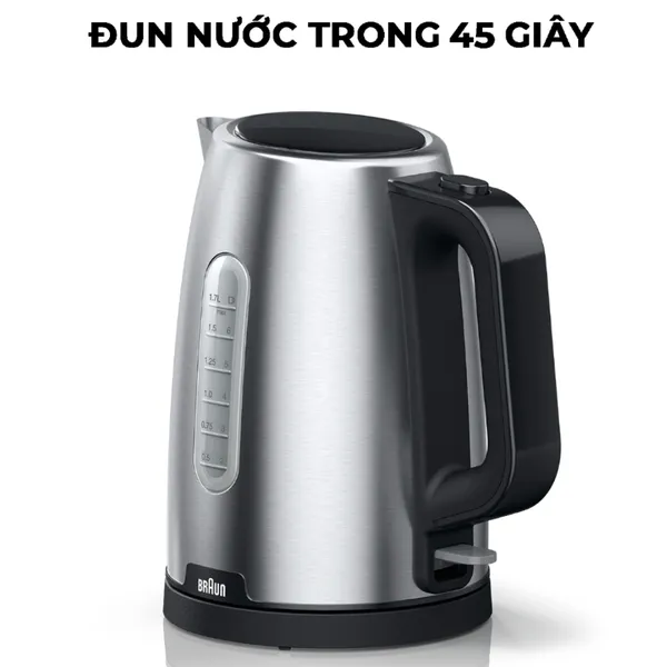 Ấm Đun Siêu Tốc Braun WK1500BK