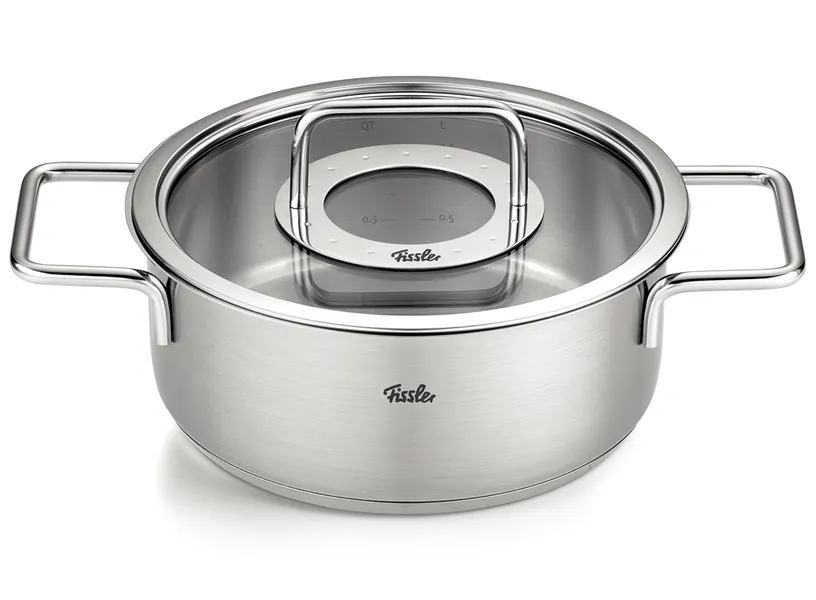 Bộ Nồi Fissler Pure 4 Món Nắp Kính - Xuất Xứ Đức