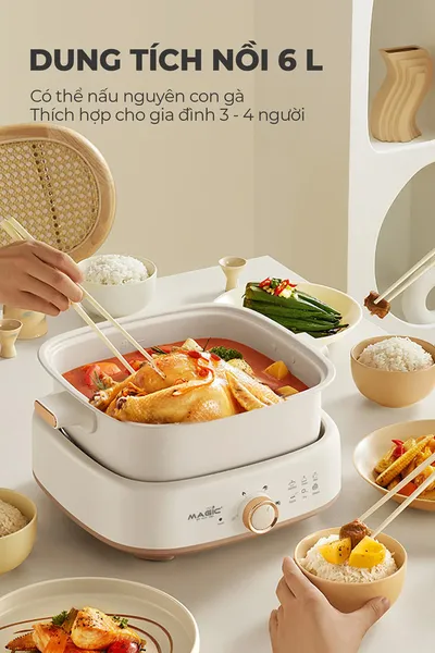 Nồi Hấp Lẩu Magic Eco AC-281