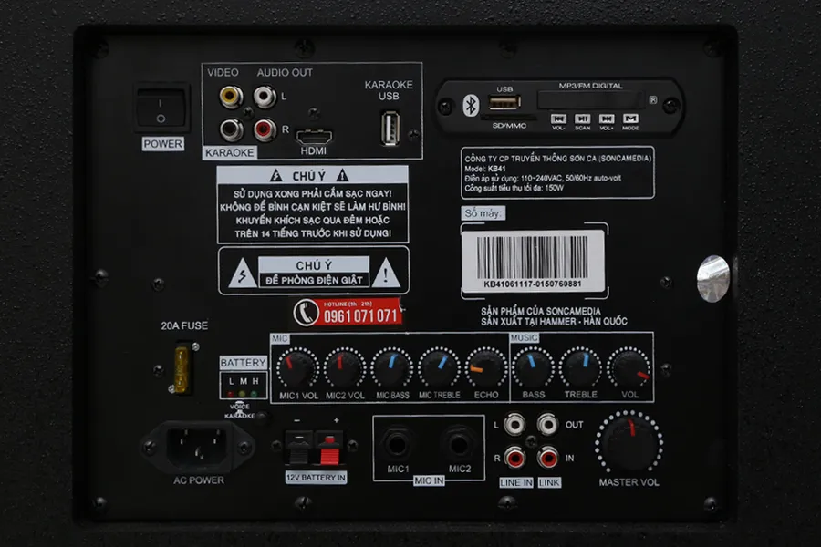 Loa Kéo Acnos KB41