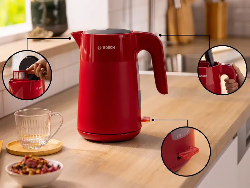 Ấm Đun Siêu Tốc Bosch TWK2M164 1.7 Lít