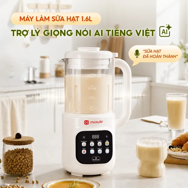 Máy Làm Sữa Hạt Masuto MSLOVESMART