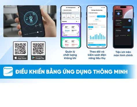 Máy Lạnh Daikin Inverter 2 Hp FTKM50AVMV 11