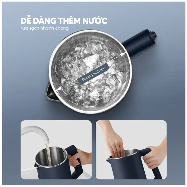 Ấm Đun Siêu Tốc Elmich KEE-9148 1.7 Lít