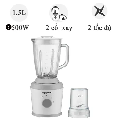 Máy Xay Sinh Tố HappyCook HCB-150GW 1.5 Lít