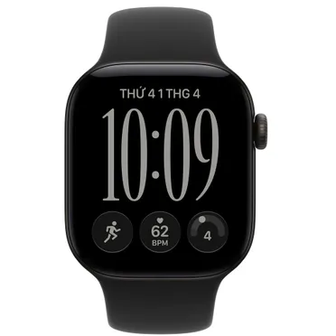 Apple Watch Series 12 GPS 46mm Viền Nhôm Dây Silicone 0