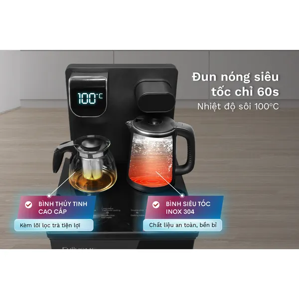 Cây Nước Nóng Lạnh Bàn Trà FUJIHOME TB110E