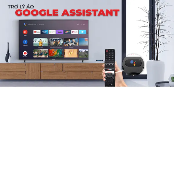 Android Tivi Sharp LED 4K 55 inch 4T-C55DJ3X