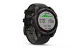 Garmin Fenix 8 Sapphire Solar 47mm Viền Titanium Dây Silicone