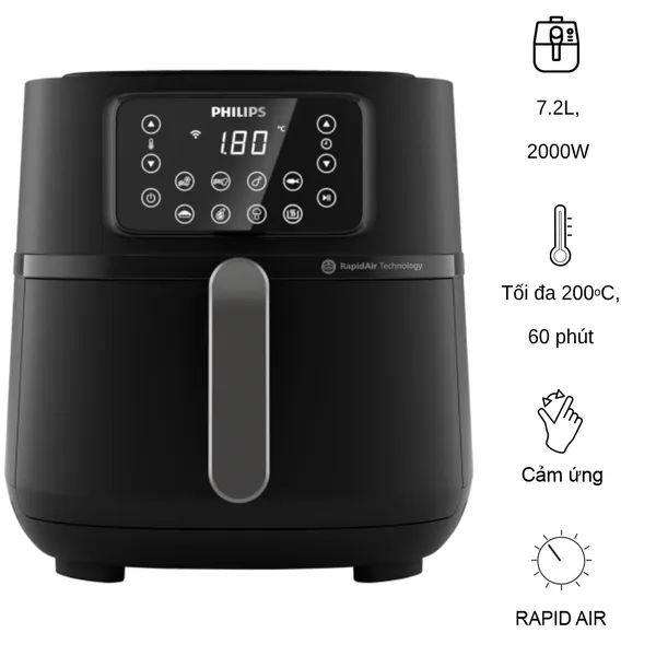 Nồi Chiên Không Dầu Philips HD9285/90