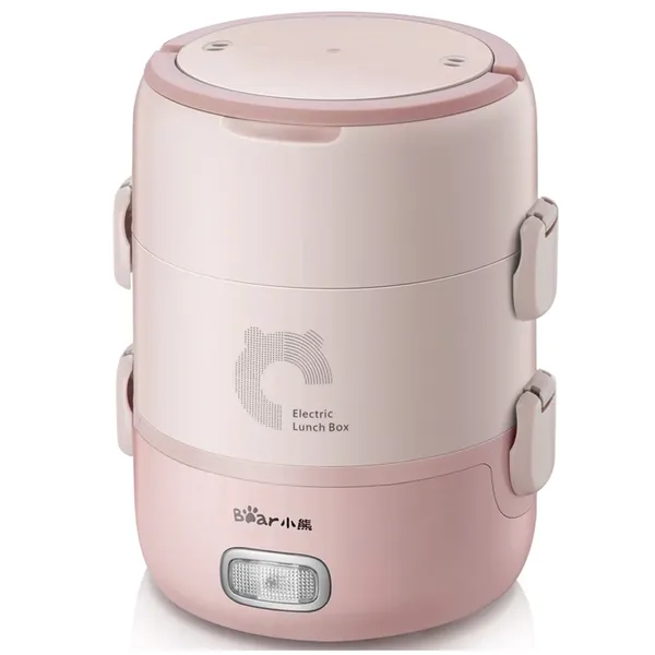 Hộp Cơm Điện Cầm Tay Bear DFH-B20S6 2 Lít - Hàng Quốc Tế - Bản Tiếng Anh