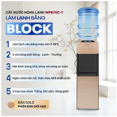 Cây Nước Nóng Lạnh Fujihome WD675C-Y 1