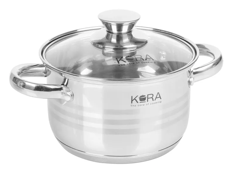 Bộ Nồi Chảo 5 đáy Inox Cao Cấp Kora GCS251