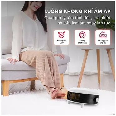 Quạt Sưởi Treo Tường Nhà Tắm Fujihome FHB5000 6