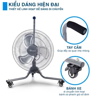 Quạt Sàn Công Nghiệp Sowun SW-825 7