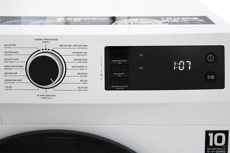 Máy Giặt Toshiba Inverter 8.5 Kg TW-BK95S2V (WK)