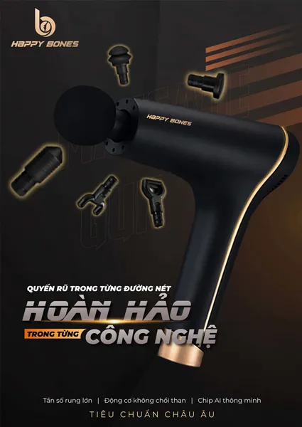 Máy Massage Cầm Tay Happy Bones